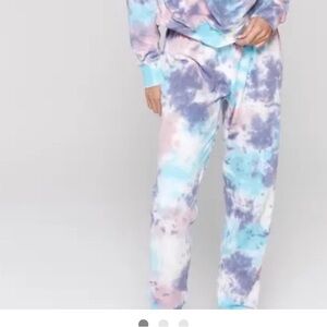 Spiritual gangster, tie-dye Kaleidoscope sweatpants